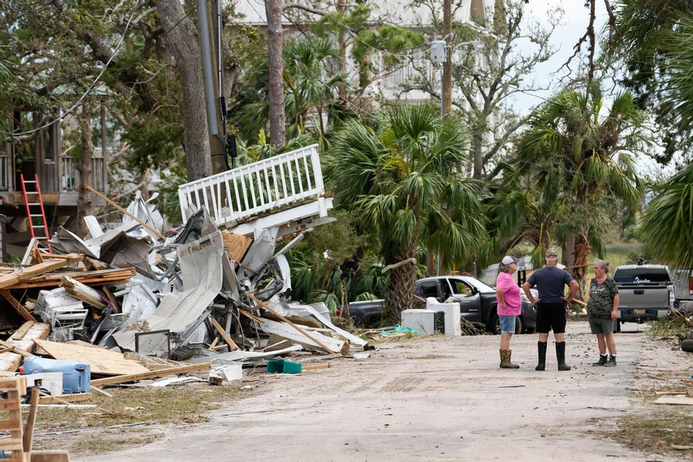 Befolkningen i sydöstra USA kämpar med efterdyningarna av orkanen Helene. Gerald Herbert/AP/TT