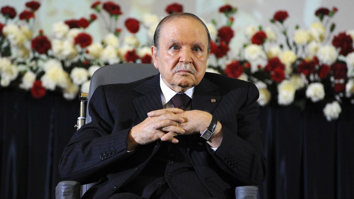 Algeriets förre president Abdelaziz Bouteflika, här på en bild från 2014. Foto: Sidali Djarboub/AP/TT 