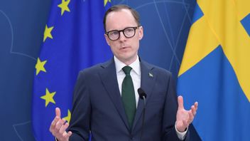 Arbetsmarknads- och integrationsminister Mats Persson (L). Foto: Lars Schröder/TT