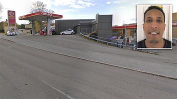 Mannen högg bland annat sitt offer tre gånger i ryggen innan han flydde från platsen. Foto: Google Maps och Polisen