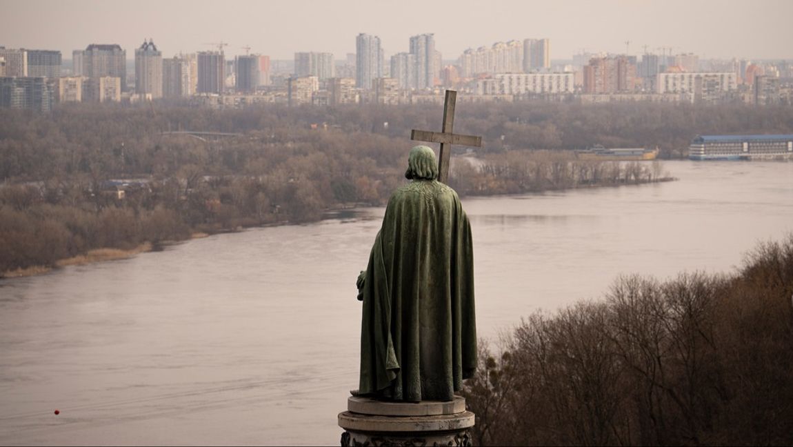 Explosioner har hörts i flera ukrainska städer på måndagsmorgonen, bland annat huvudstaden Kiev. Arkivbild.