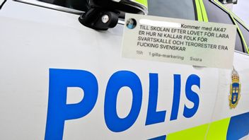 En man i 20-års åldern döms för olaga hot för att ha hotat med att skjuta ned elever och personal med ett automatvapen. Foto: Mikael Fritzon/TT