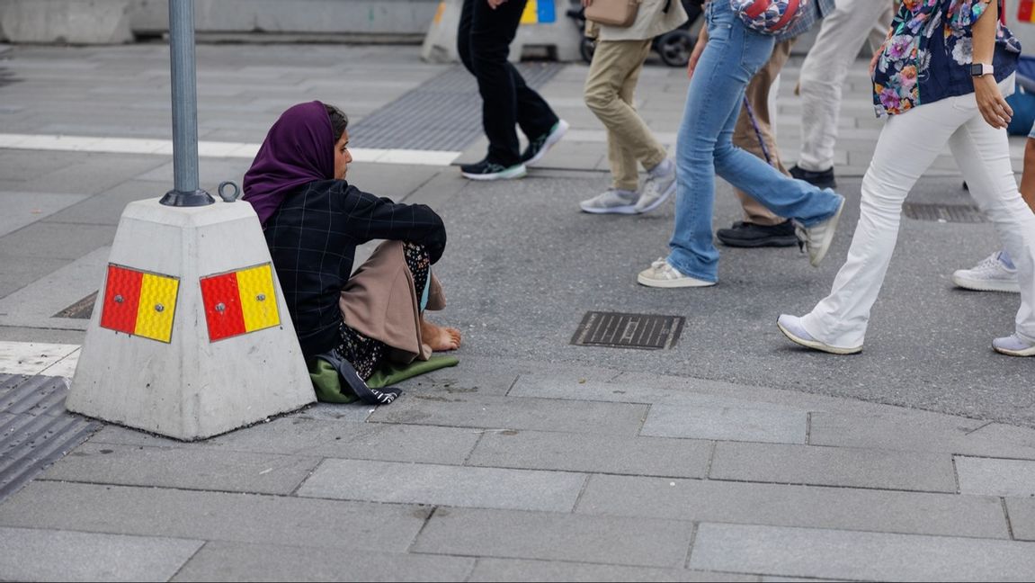 Lagens långa arm är väldigt kort när det gäller romer. Foto: Nicklas Thegerström/TT