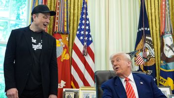 Elon Musk och president Donald Trump i Ovala rummet. Foto: Evan Vucci/AP/TT