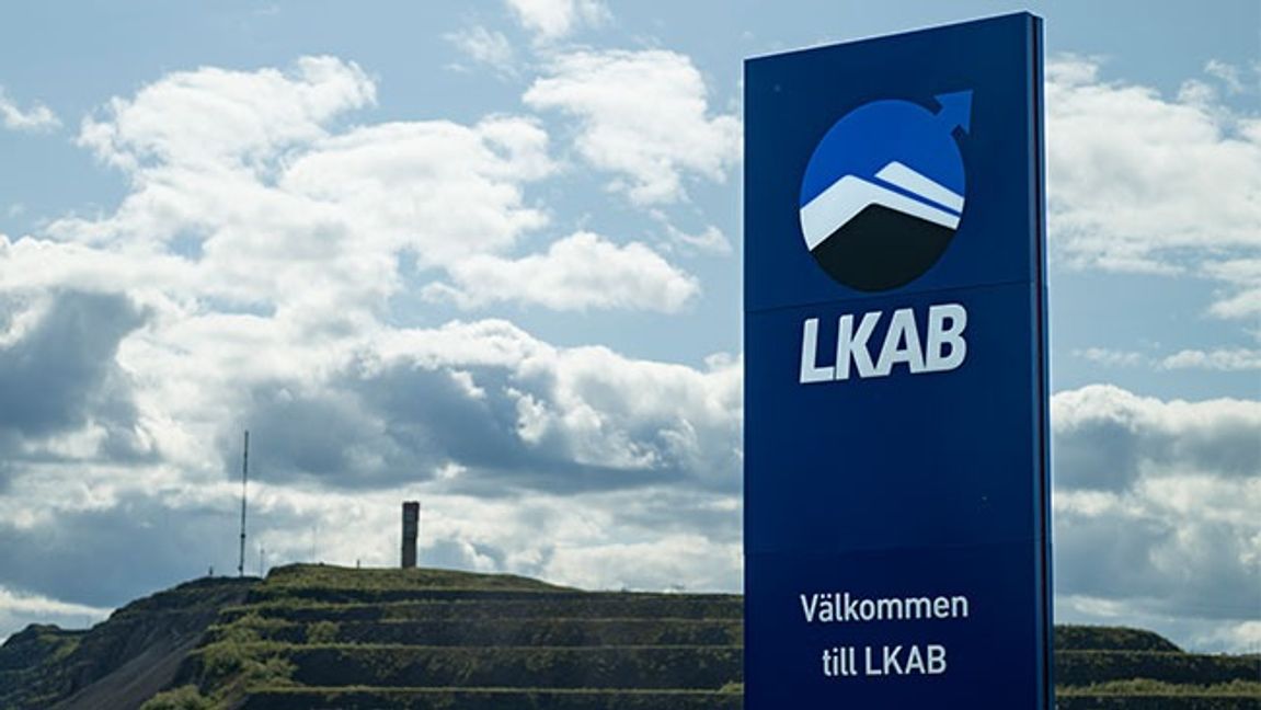 LKAB:s gruva i Kiruna. Foto: Oscar Olsson / TT
