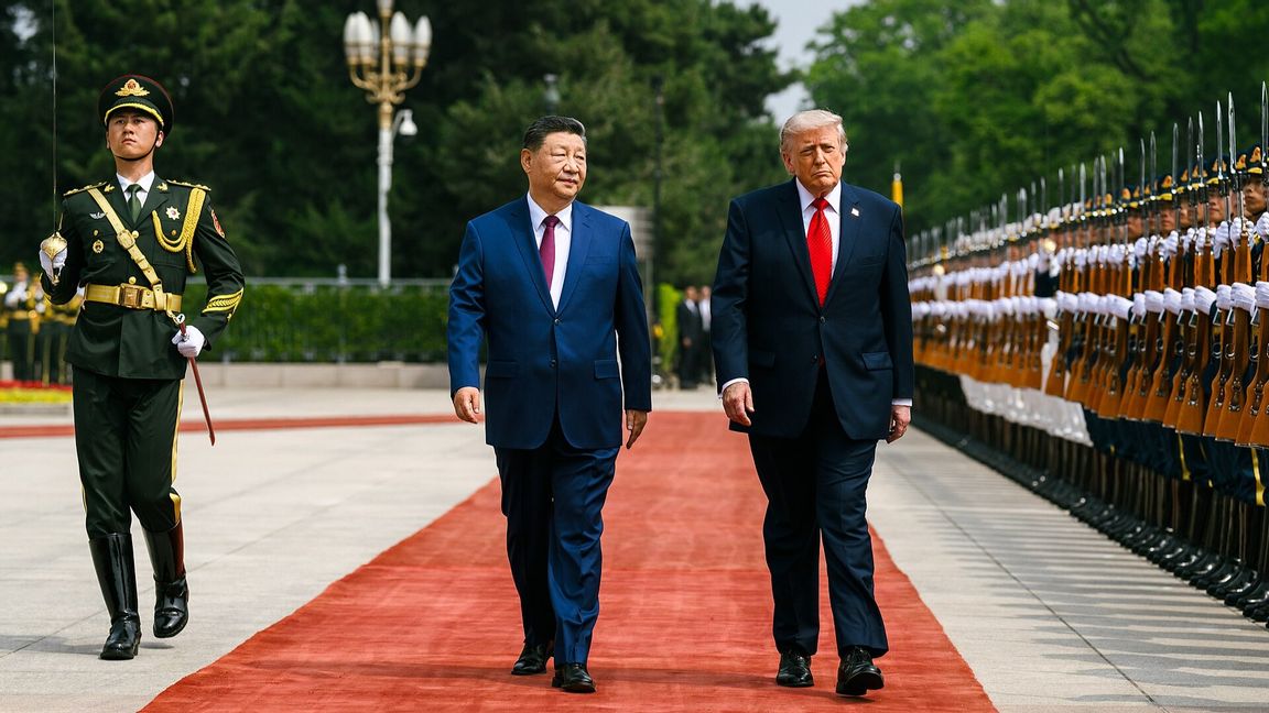 President Trump befinner sig på statsbesök i Kina. Foto: White house. Public domain.