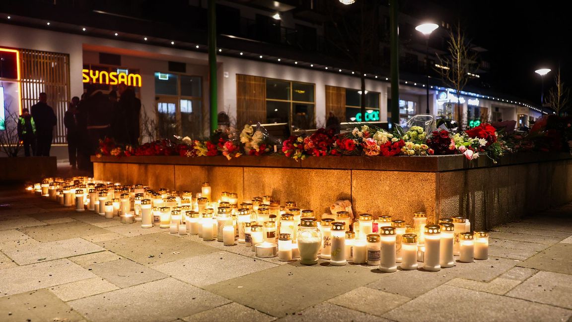 Minnesplats vid pendeltågsstationen i Rönninge i Salems kommun. Foto: Nils Petter Nilsson/TT