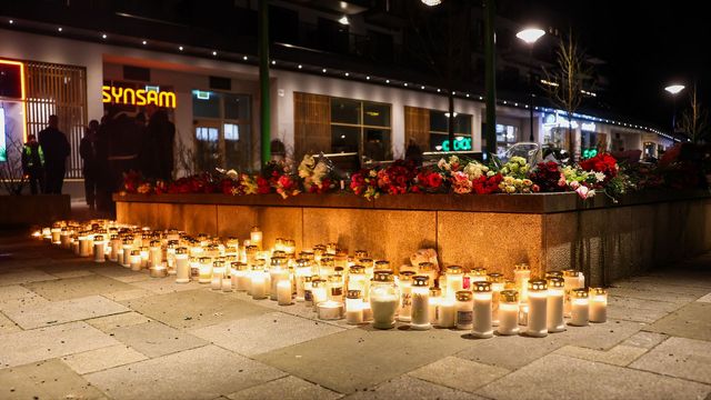 Minnesplats vid pendeltågsstationen i Rönninge i Salems kommun. Foto: Nils Petter Nilsson/TT