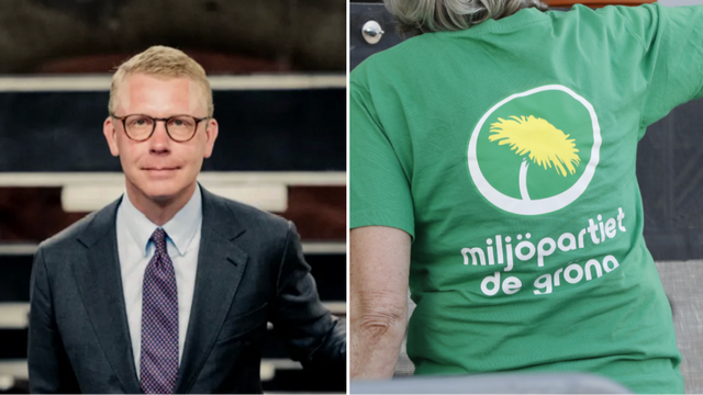 Kristoffer Tamsons (M) utesluter framtida samarbete med Miljöpartiet i Stockholmspolitiken. Foto: Region Stockholm/Johan Jeppsson/TT