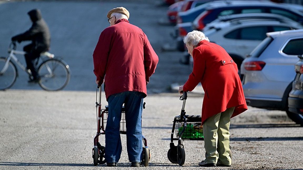 Polisen varnar för åldringsbrott (genrebild). Foto: Janerik Henriksson/TT