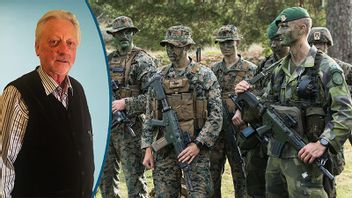 Amerikanska och svenska soldater under övningen Archipelago Endeavor i september förra året. Foto: Mikaela Landeström/TT