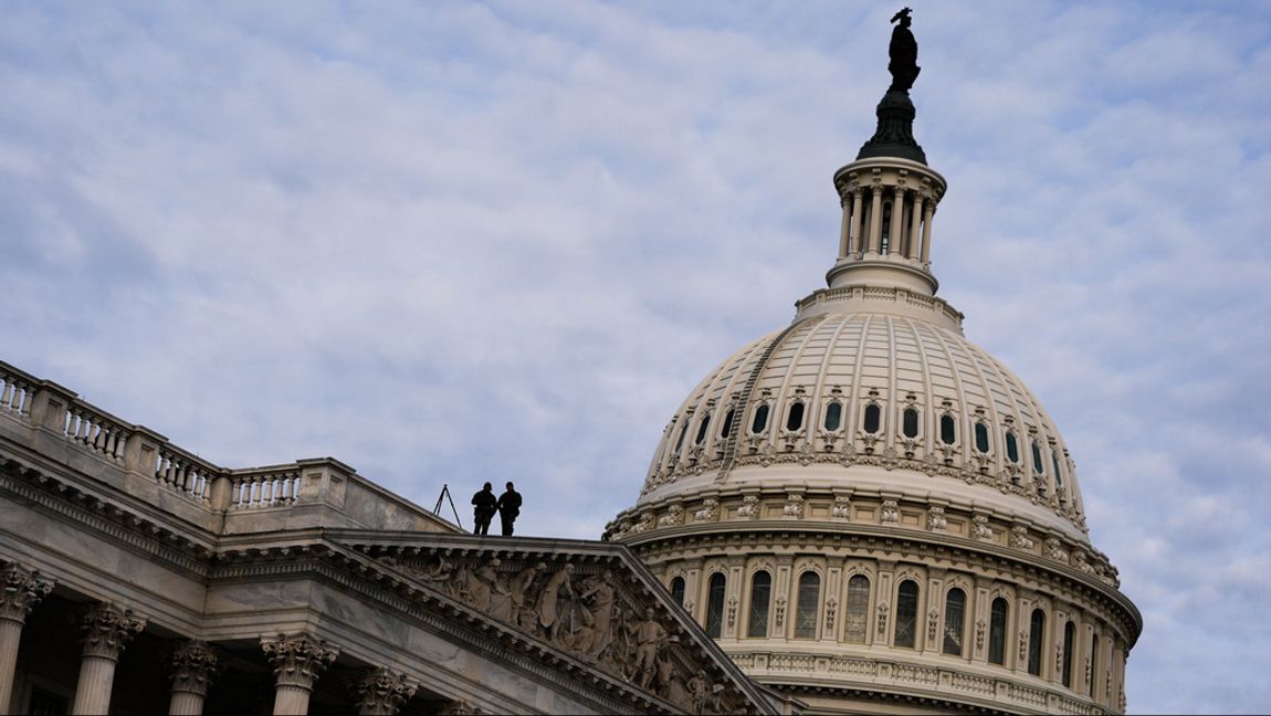 Representanthuset röstade på tisdagen om de så kallade Epstein-dokumenten. Julia Demaree Nikhinson/AP/TT