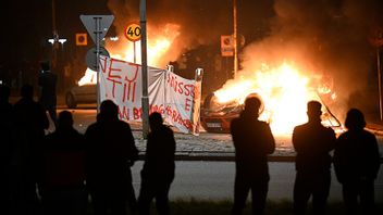 Våldsamma upplopp bröt ut efter Salwan Momikas koranbränning i Malmö den 3 september. Foto: Johan Nilsson/TT