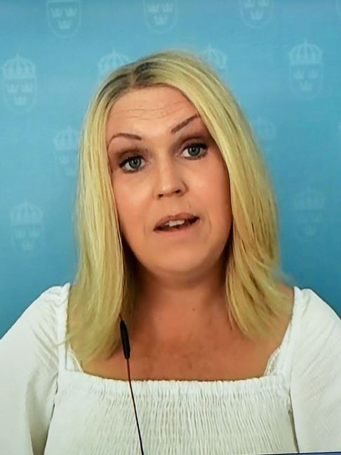 Lena Hallengren, socialminister