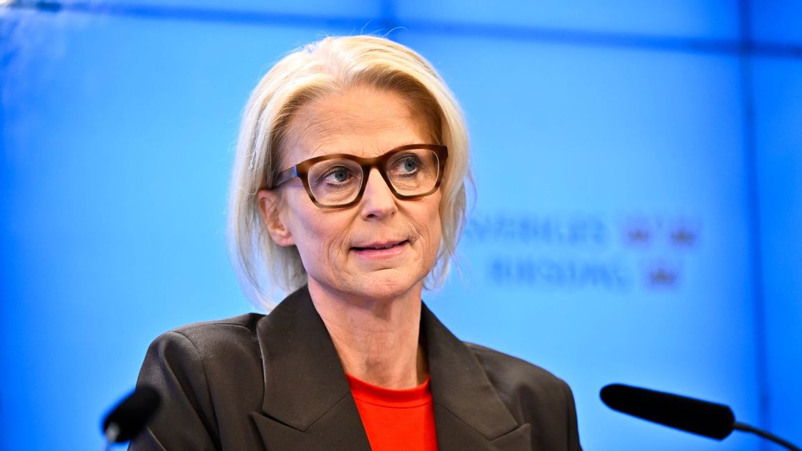 Finansminister Elisabeth Svantesson. Foto: Christine Olsson / TT / 