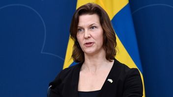 Jämställdhetsminister Nina Larsson (L). Foto: Lars Schröder/TT.