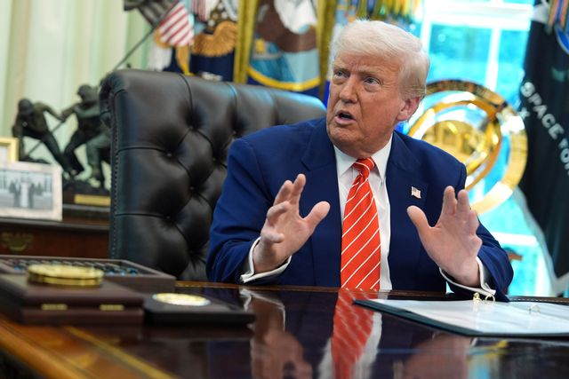 Donald Trump. Arkivbild. Foto: Evan Vucci/AP/TT