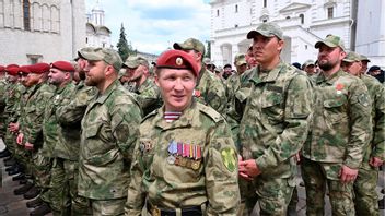 Ryska soldater i Moskva. Foto: Sergei Guneyev/AP/TT