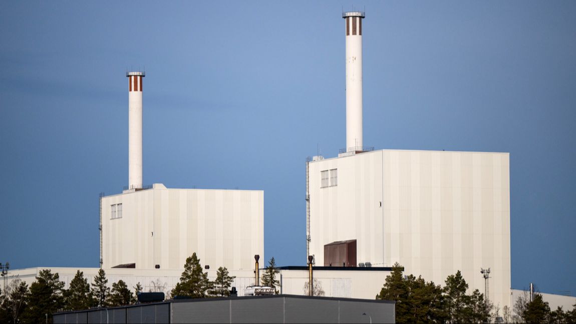Kärnkraftverken Forsmark 1 och 2. Arkivbild. Foto: Christine Olsson/TT