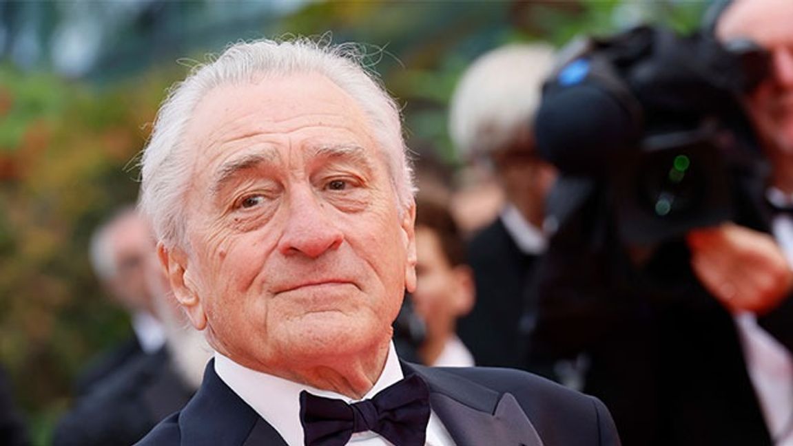 Robert De Niro på Cannesfestivalens invigning. Bild: Joel C Ryan/Invision/AP
