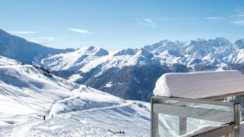 Arkivbild från Verbier i Schweiz. Foto: Leo Duperrex/AP/TT