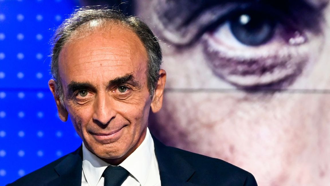 Eric Zemmour ställer upp som presidentkandidat i vårens presidentval i Frankrike. Foto: 	Bertrand Guay/AP