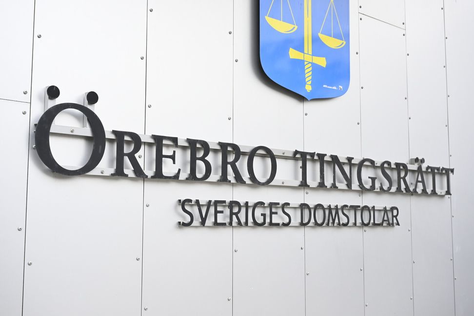 Männen döms vid Örebro tingsrätt. Arkivbild. Foto: Jessica Gow/TT