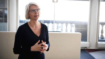Moderaternas ekonomisk-politiska talesperson Elisabeth Svantesson menar att ett bidragstak bör finnas både av moraliska skäl och för att stärka välfärdens finansiering. Arkivbild. Foto: Pontus Lundahl/TT.