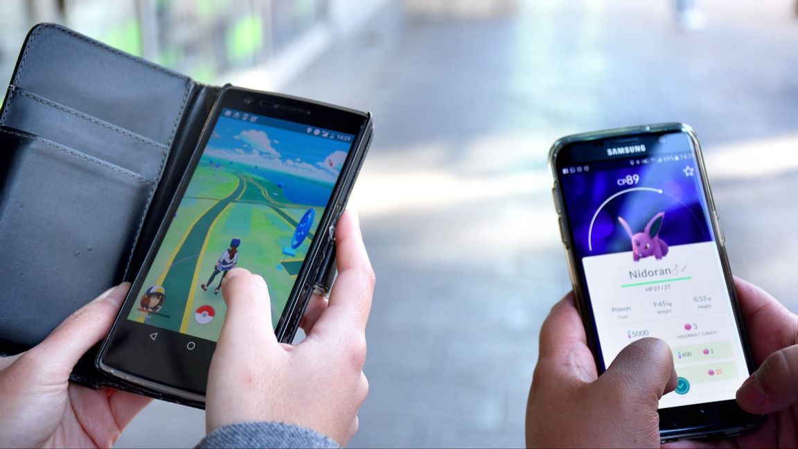 Niantics AI-system har byggts med miljontals ovetande Pokémon Go-spelares skanningar av omgivningen. Genrebild. Foto: Gustav Sjöholm/TT