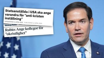 Det är inte Marco Rubio som ägnar sig åt McCarthyism, skriver Ronie Berggren. Foto: Ap/Faksimil SVT och GP