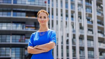 Alice Teodorescu Måwe (KD). Foto: Caisa Rasmussen/TT