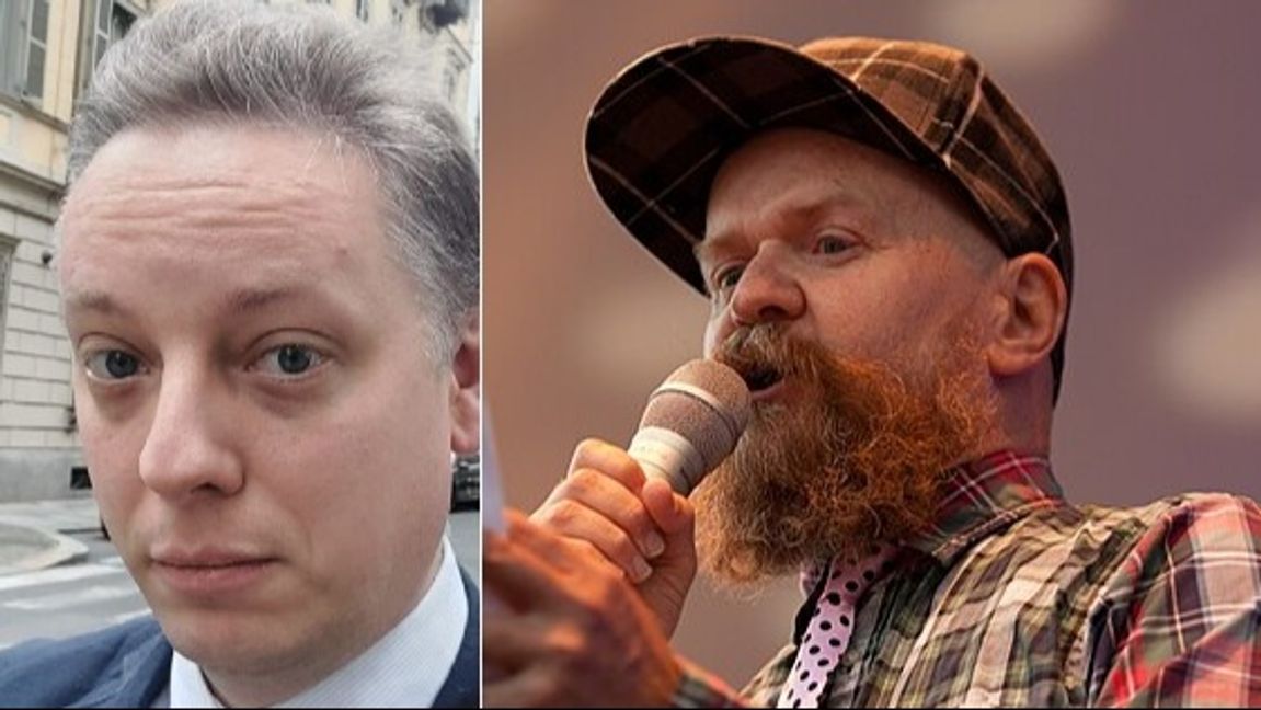 Arvid Hallén och Alexander Bard. Foto: Privat, Stockholm Pride/CC BY 3.0