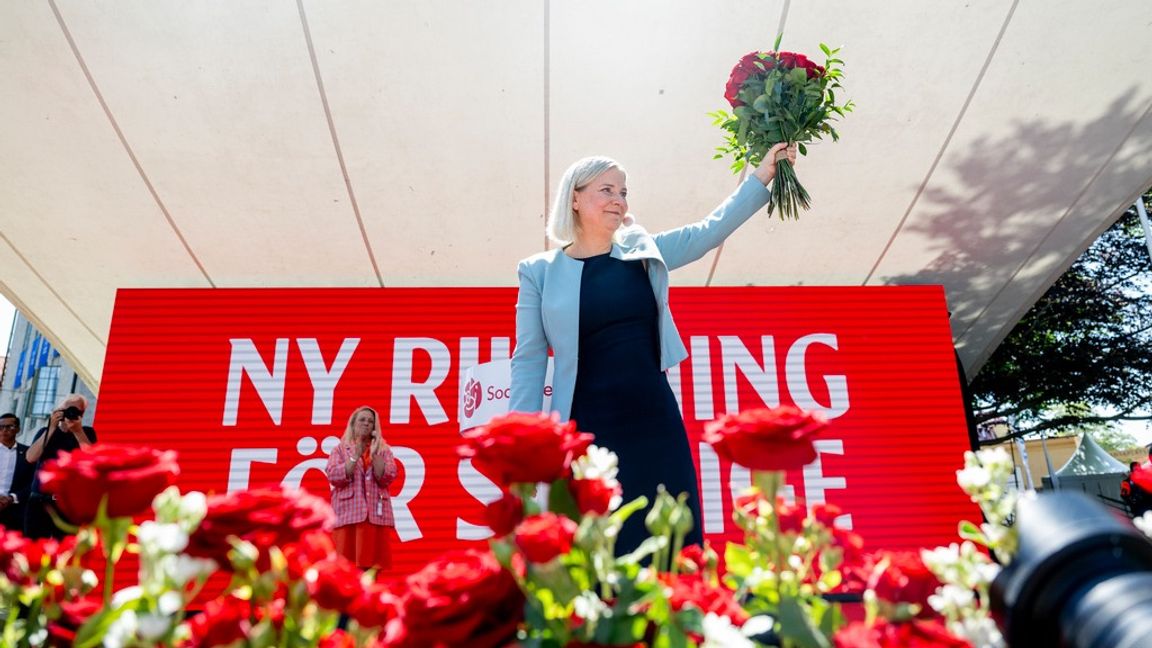 Är det viktigaste att stoppa Andersson eller att rösta fram ett alternativ med brister, men som inte är Andersson? Foto: Christine Olsson/TT