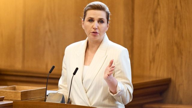 Danmarks statsminister Mette Frederiksen. Foto: homas Traasdahl/TT.