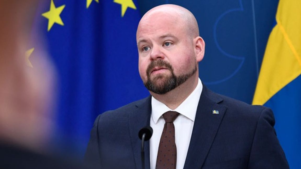 Peter Kullgren (KD). Foto: Lars Schröder/TT.