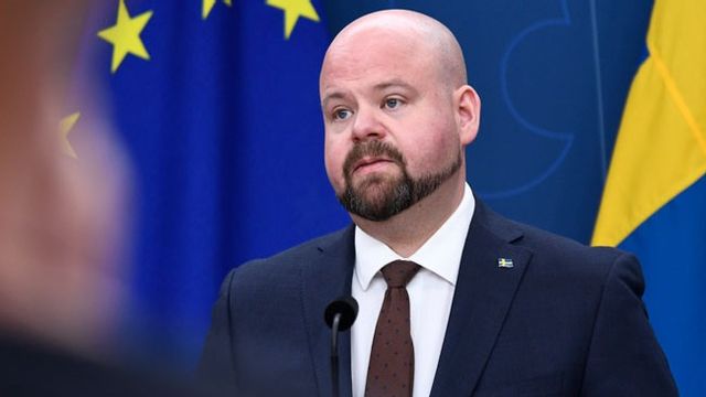 Peter Kullgren (KD). Foto: Lars Schröder/TT.