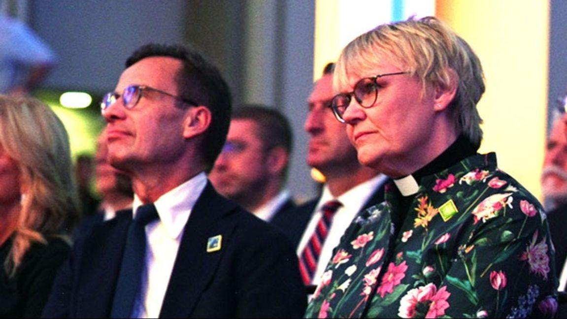 Ulf Kristersson och hans hustru Birgitta Ed.Foto: Ministry of the Presidency. Government of Spain, Public domaine