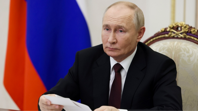 Rysslands president Vladimir Putin. Foto: Mikhail Metzel