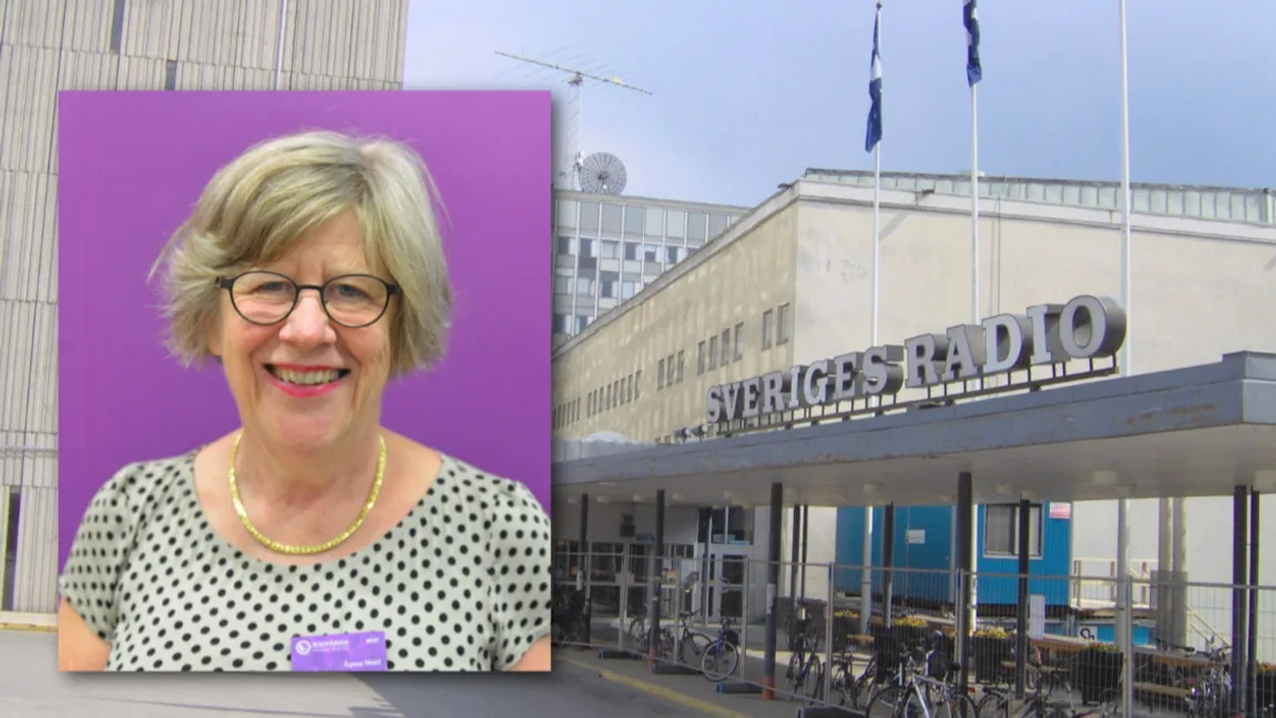 Sveriges Radio lägger ner Agnes Wolds podd vid årsskiftet. Foto: Kalle1, Public domain/Astrid Eriksson Tropp, CC BY-SA 4.0, via Wikimedia Commons