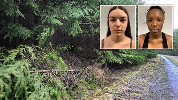 21-åriga Johanna Leshem Jansson (till vänster) och 18-åriga Maja Hellman och platsen där mördade Tove Tönnies återfanns. Foto: Mikael Fritzon/TT och Polisen