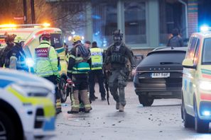Elva personer har bekräftats döda i tisdagens skolskjutning i Örebro. Kicki Nilsson/TT