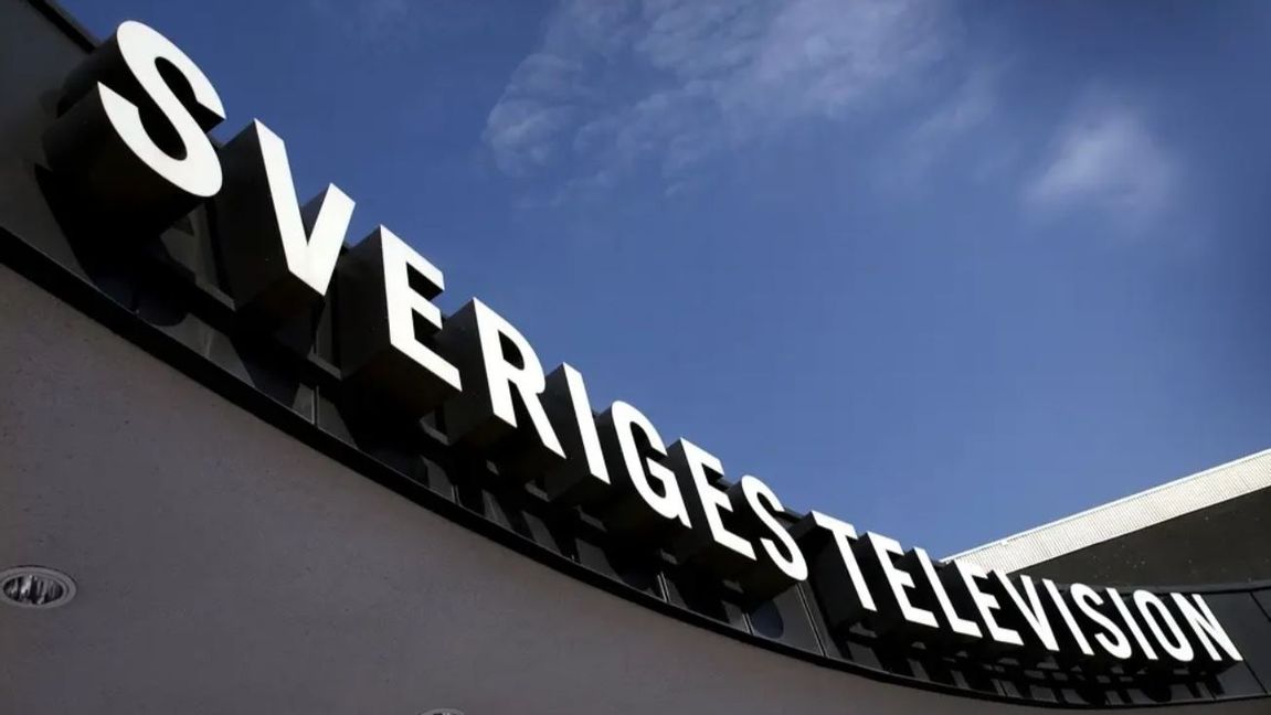 SVT:s huvudkontor i Stockholm. Public service-bolaget lämnar Facebook och har lämnat X , men kommer finnas kvar på andra sociala medier. Foto:TT 