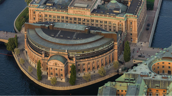 Småpartierna tar riksdagen med storm. Foto: Arild Vågen, CC BY-SA 4.0, via Wikimedia foundation