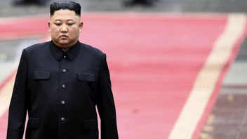 Den nordkoreanske diktatorn Kim Jong Un. Foto: Manan Vatsyayana/AP/TT