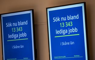 Nya siffror över arbetslösheten från SCB. Arkivbild. Foto: Johan Nilsson/TT