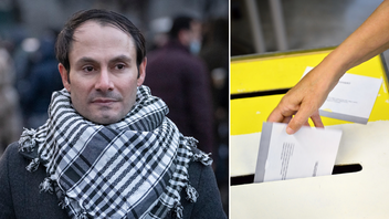 Partiet Nyans partiledare Mikail Yüksel anser att människor har rätt till en andra chans. Foto: Johan Nilsson/Henrik Montgomery/TT