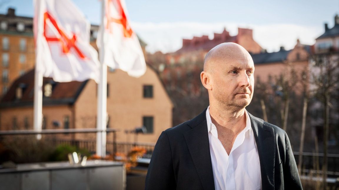 Richard Bergfors, vd på hamburgerkedjan Max. Foto: Judit Nilsson/SvD /TT