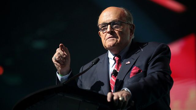 Rudy Giuliani håller tal för studenter 2019. Foto: Gage Skidmore (CC BY-SA 2.0) 