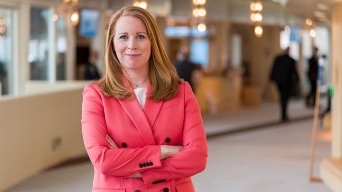 Annie Lööf var partiledare för Centerpartiet. Foto: Centerpartiet (official), CC BY 2.0.