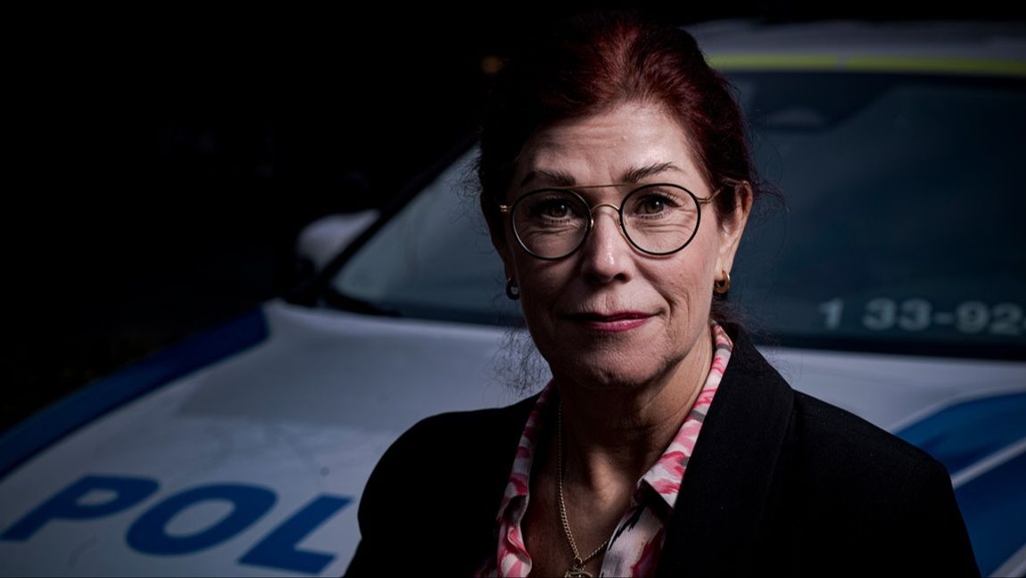 Polisförbundets ordförande Katharina von Sydow vill se fler – och välutbildade poliser. Arkivbild. Foto: TIM ARO/TT